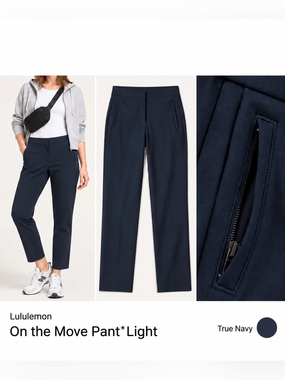 Lululemon On the Move Pant Light Women’s True Navy